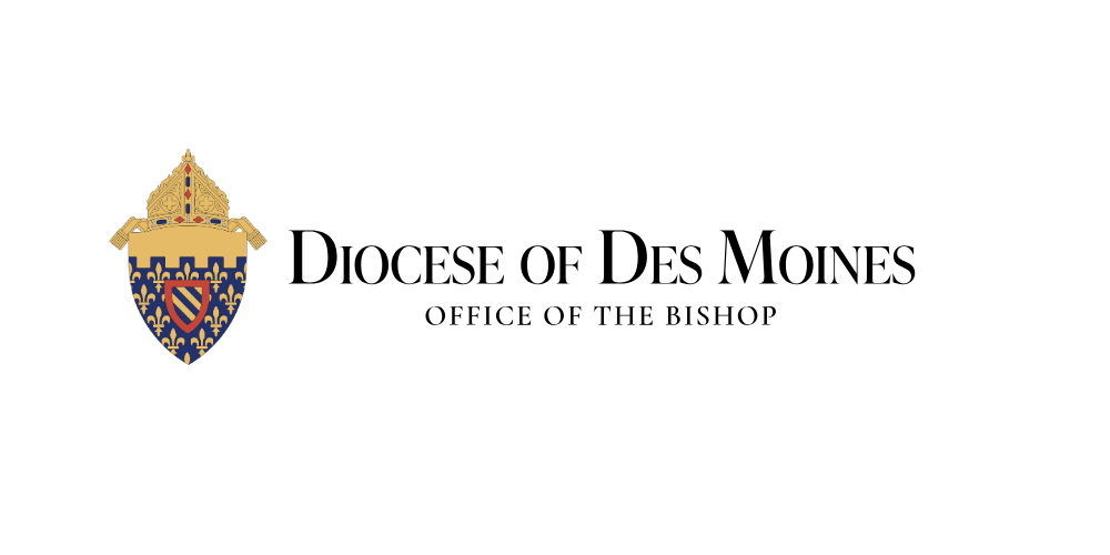 Banner with diocesan shield logo