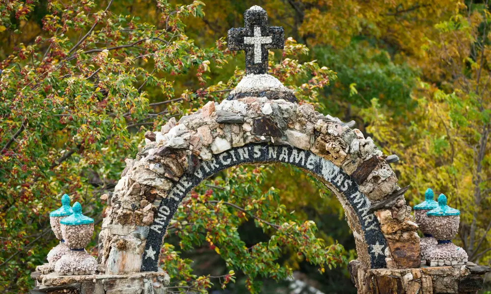 Our Mother of Sorrows Grotto in Cedar Rapids, IA Our Mother of Sorrows Grotto in Cedar Rapids, IA
