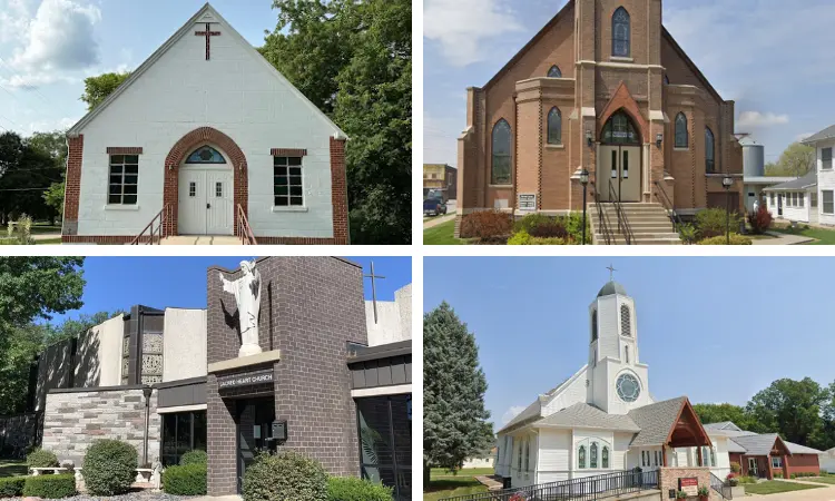 Images of Sacred Heart parishes in Bedford, Chariton, West Des Moines, and Woodbine Images of Sacred Heart parishes in Bedford, Chariton, West Des Moines, and Woodbine