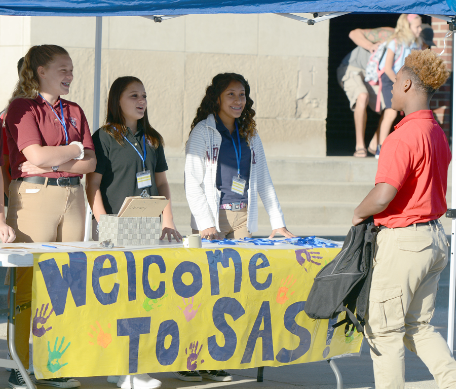 Students at St. Anthony School