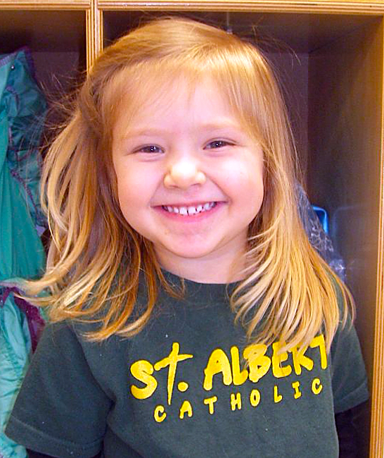 St. Albert School student