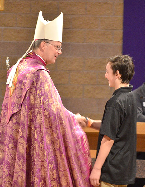 Tony meets Bishop William Joensen