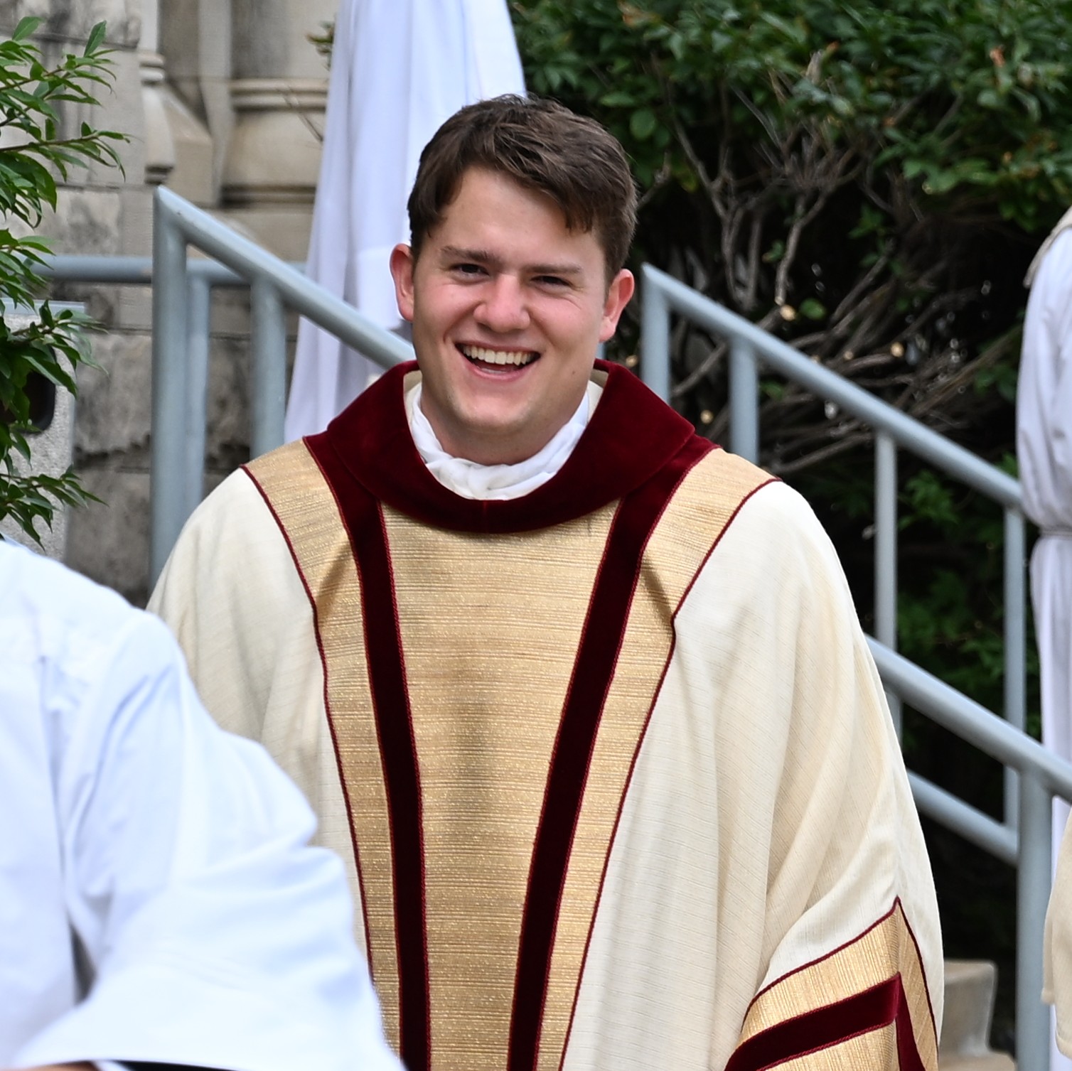 Fr. Stan Asjes after his ordination. 