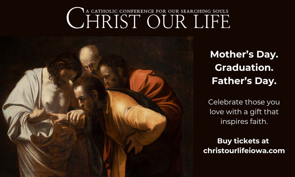 Buy tickets for the Christ Our Life conference at chris