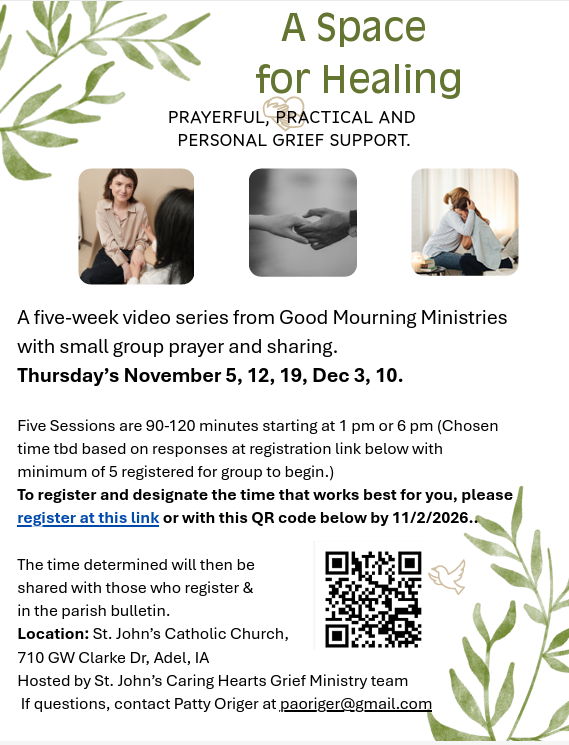 A Space for Healing: St. John's Catholic Church