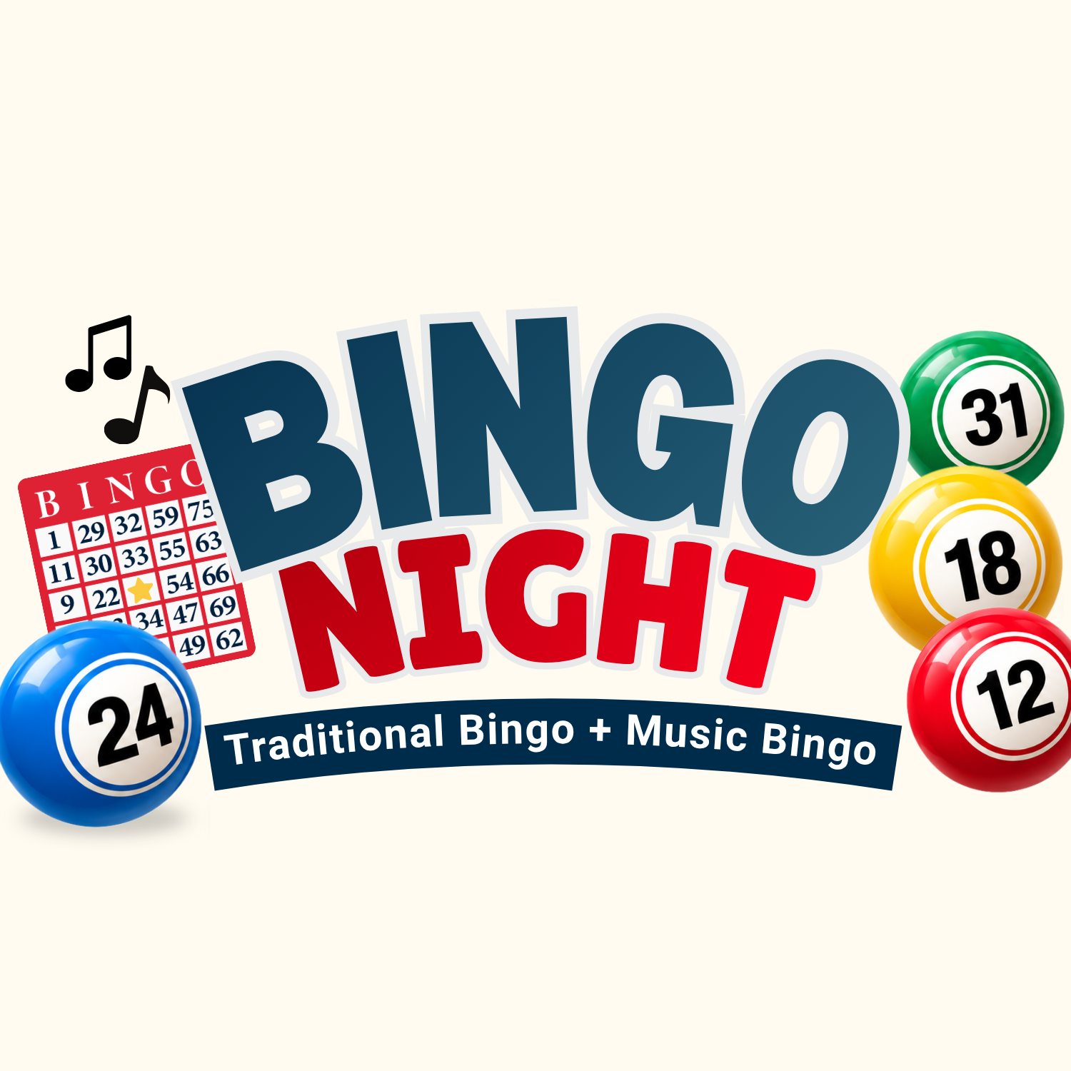Bingo Night Flyer, St. Patrick in Council Bluffs