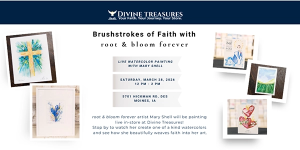 Image showing some of the watercolor artwork of artist 