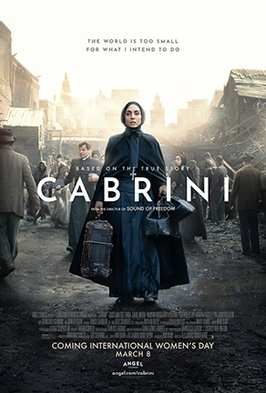 Poster for the movie "Cabrini"