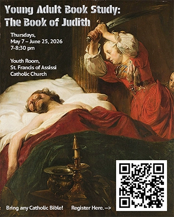 Flier promoting Young Adult Book Study on the Book of J