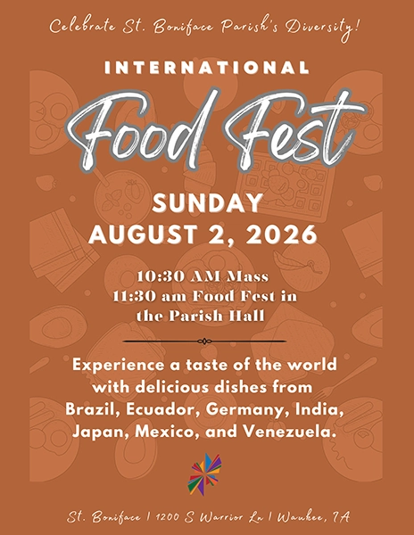 St. Boniface Parish hosts an international food festiva