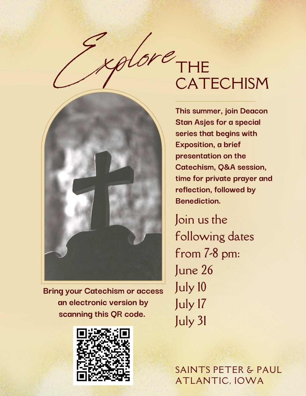 Explore the Catechism with Deacon Stan Asjes