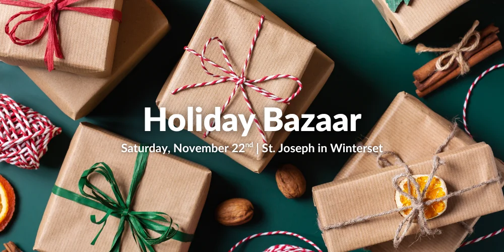 Holiday Bazaar at St. Joseph's in Winterset