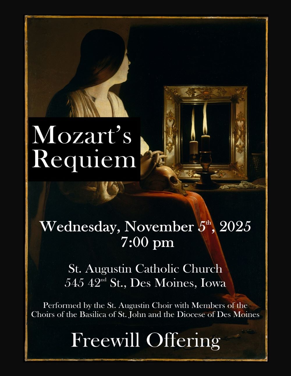 Mozart's Requiem at St. Augustin Catholic Church