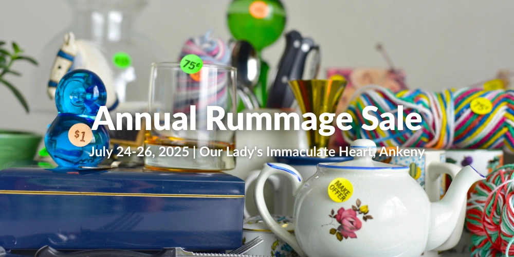 Annual Rummage Sale at Our Lady's Immaculate Heart in A