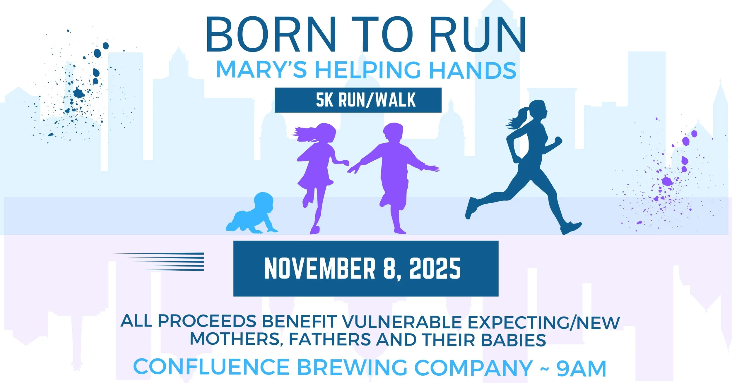 Born to Run with Mary's Helping Hands