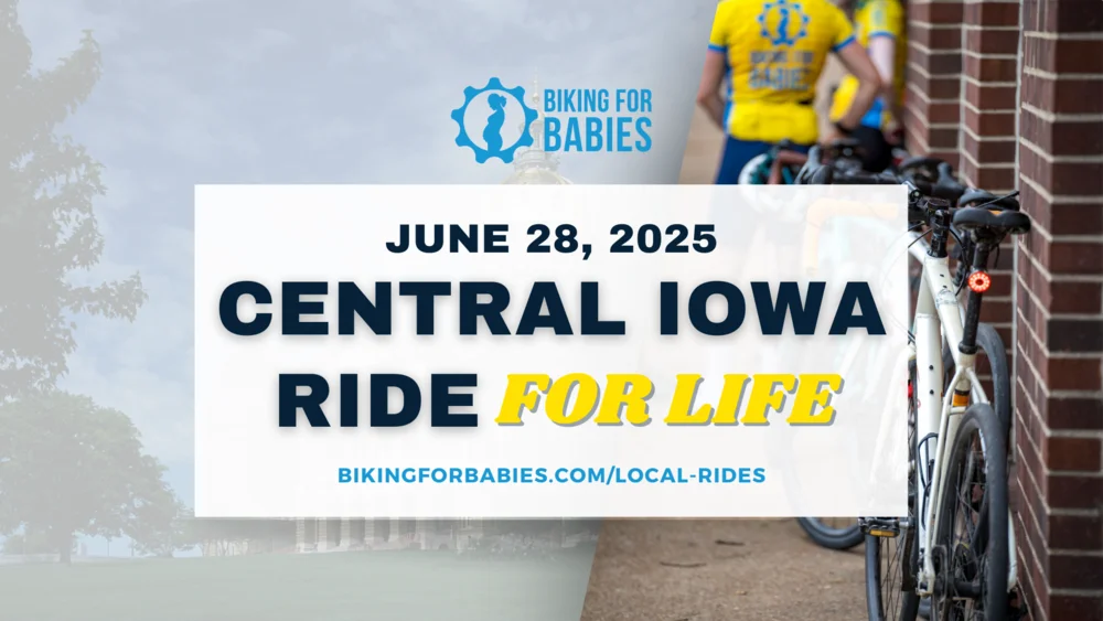 June 28, 2025 Central Iowa Ride For Life with Biking fo