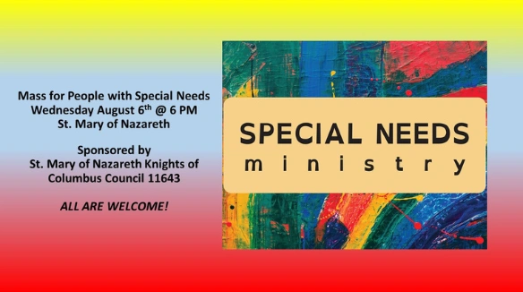 Mass for People with Special Needs