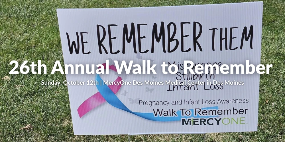 MercyOne’s 26th Annual Walk to Remember
