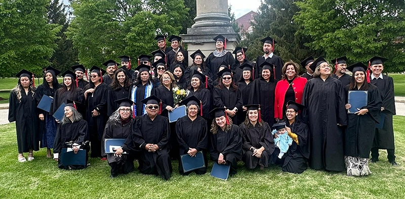 46 Hispanic Catholics took graduated from a Lay Ministry program that empowered them to do ministry in their parishes