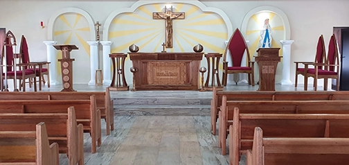 Chapel in South Africa built with support of the Dioces