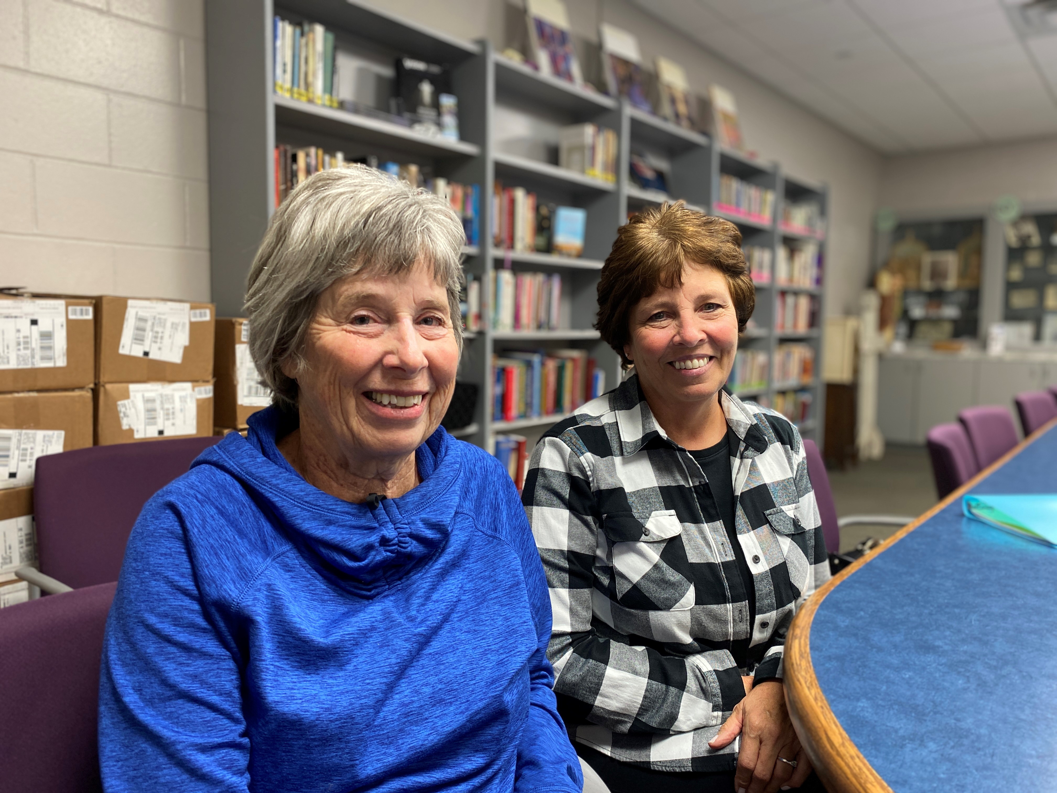 Jan Brown and Sue Murphy