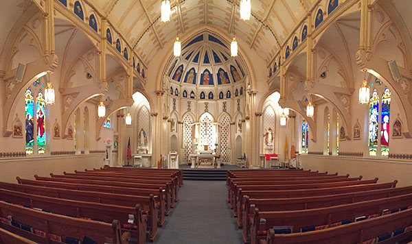 Saint Patrick Church in Perry, Iowa