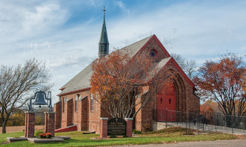 Holy Cross Catholic Church near Maxwell, IA