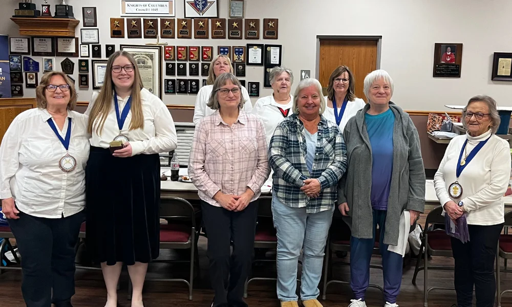 New member installation for CDA Court St. Anthony #330