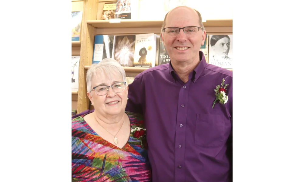 New owners of Divine Treasures, Chris & Angela Oberreuter