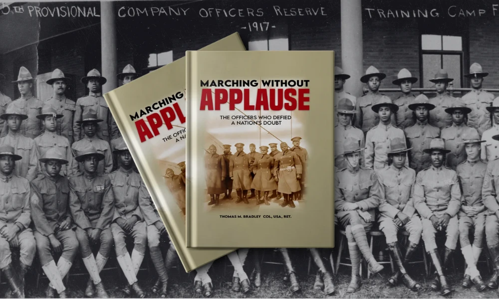 Cover of "Marching Without Applause"