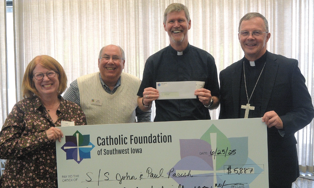 Parish receives a grant for assisted hearing devices.