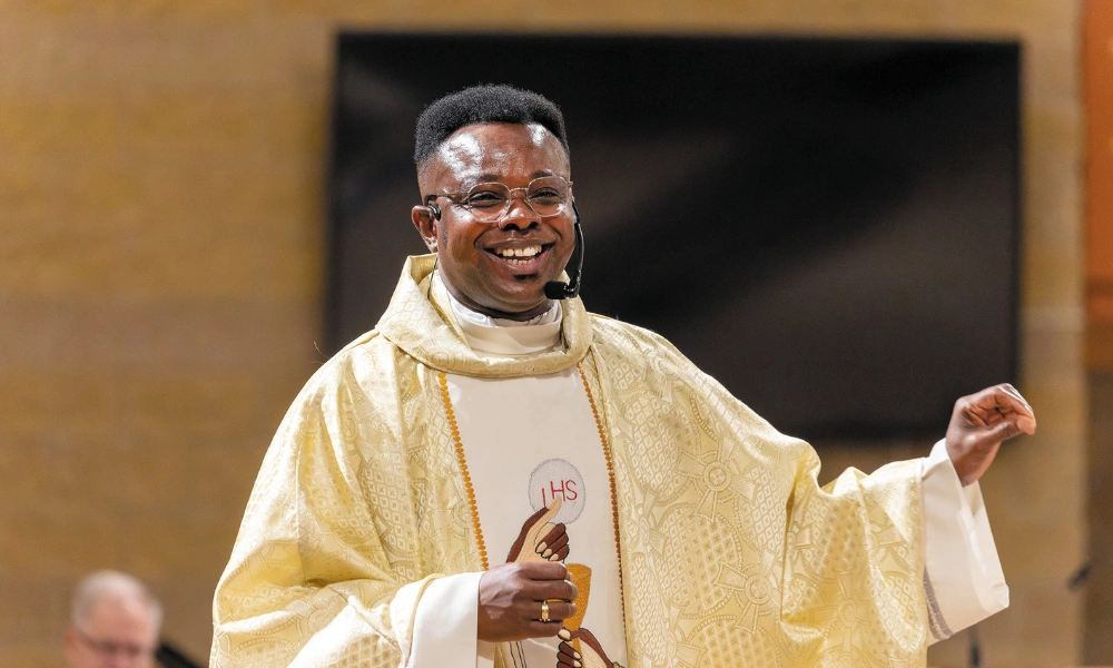 Father John Brobbey.