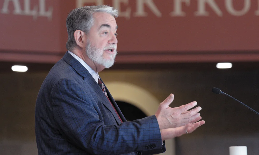 Scott Hahn speaking at St. Francis of Assisi Catholic C