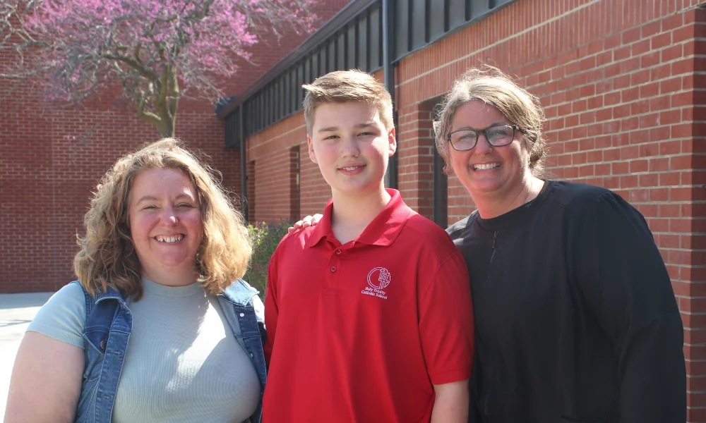 Liz Brott, Abram Witt, and Jen Witt