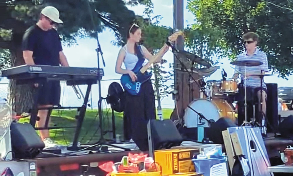 Band plays at parish festival in Portsmouth