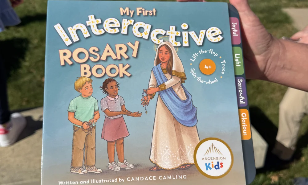 My First Interactive Rosary Book by Candace Camling