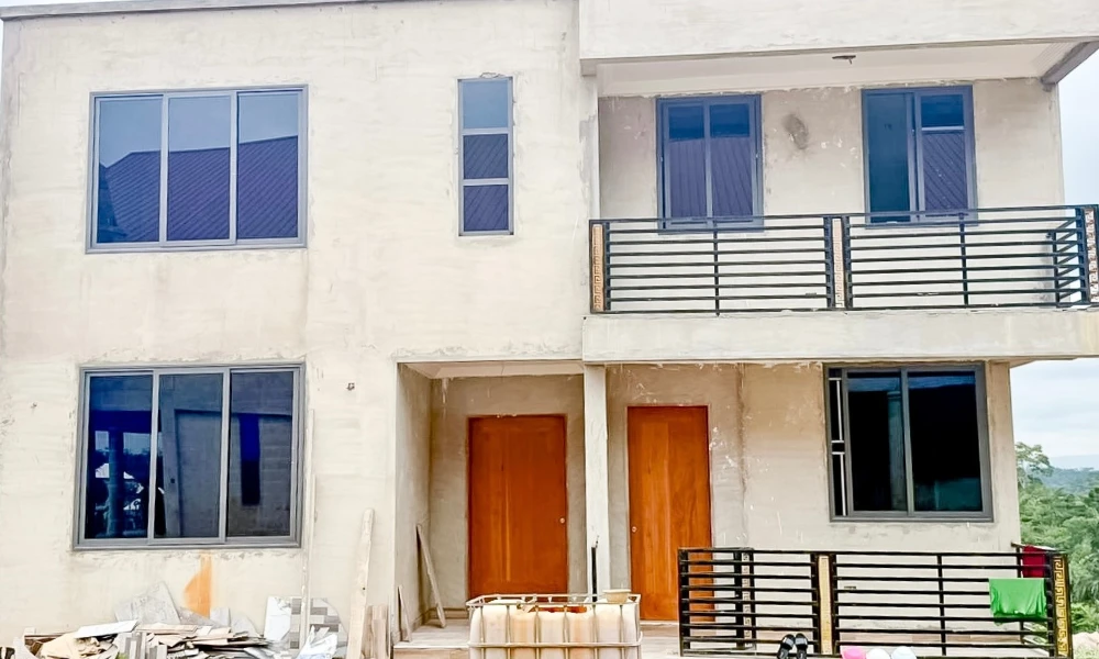 The new rectory being built in Atase-Ghana.