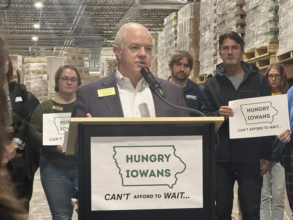 Mike Sheehy speaking about SNAP benefits ending