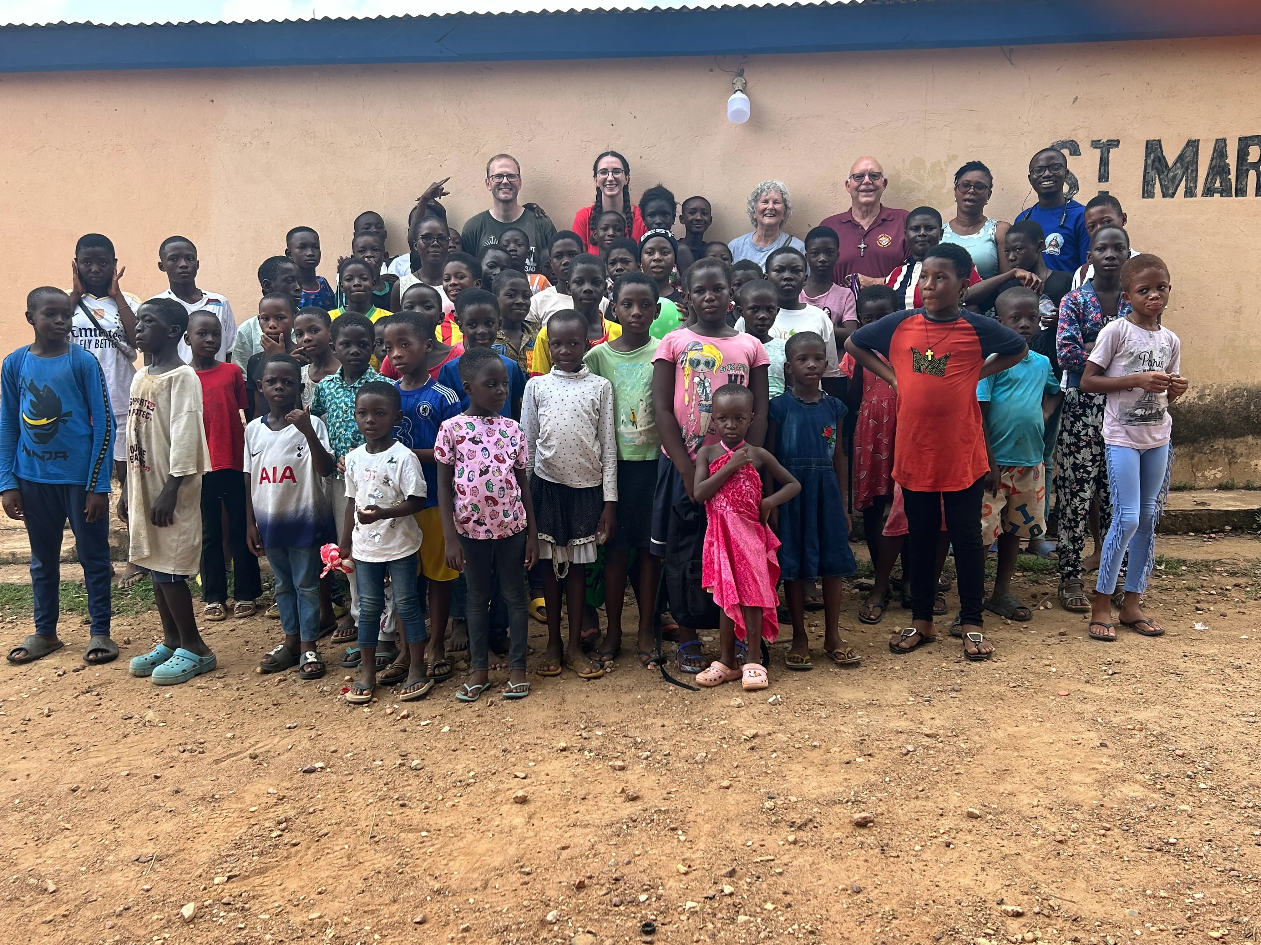 St. Luke parishioners visit St. Martin de Porres in Ghana