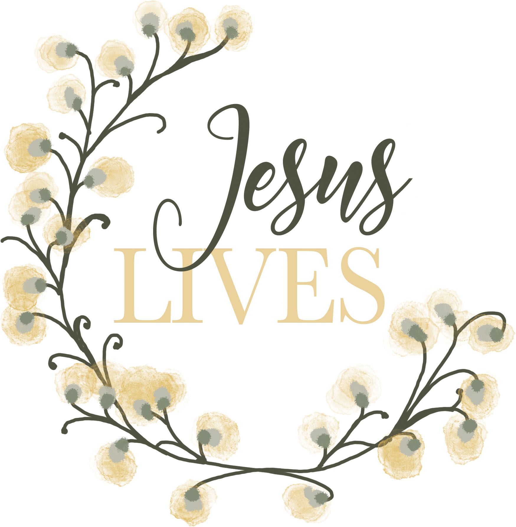Graphic says Jesus lives