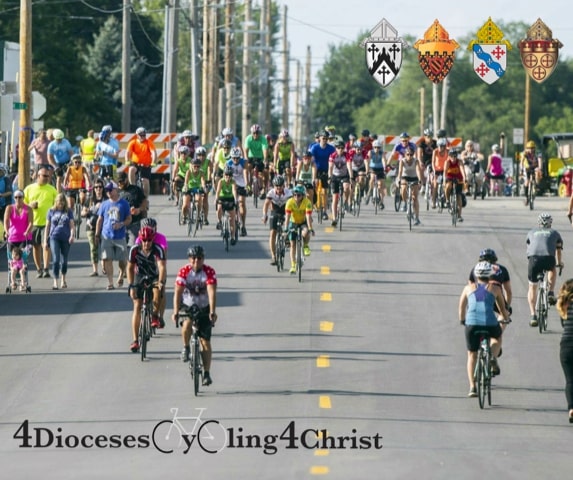 Cycling graphic with dates for Masses