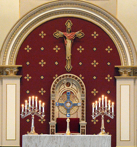 Adoration at Saint Ambrose Cathedral