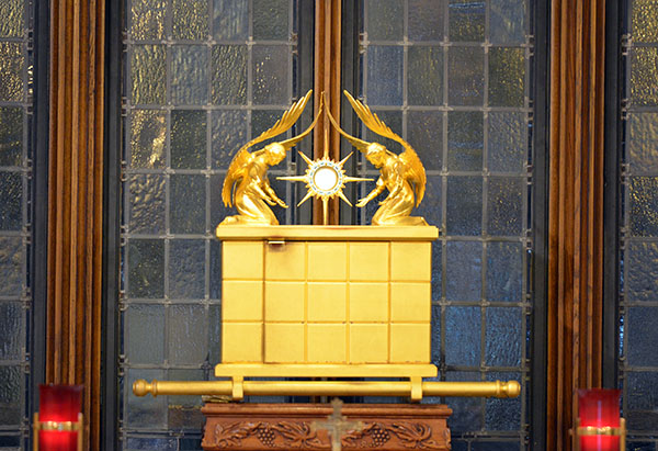 The Eucharist at Saint Augustin Church