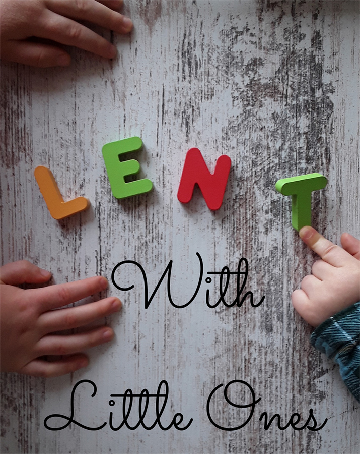 Graphic for Lent with little ones